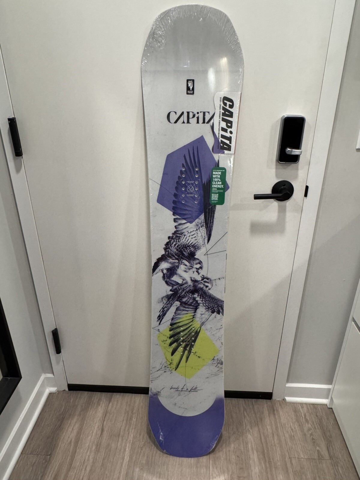 BURTON スノーボード フルセット FEATHER 140 ケース付きBURTON