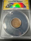1910-S LINCOLN CENT- AU 50 ANACS Semi Key Date — photo 4