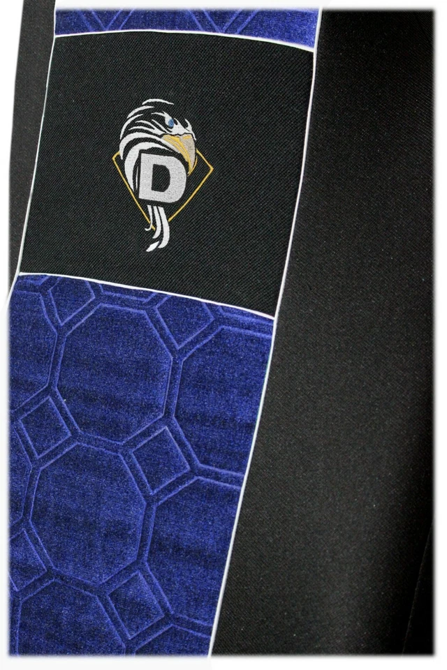 LKW Truck DAF XF 95 CF LF XF 105 Passform Schonbezüge Sitzbezüge Schwarz Blau - Bild 4 von 4