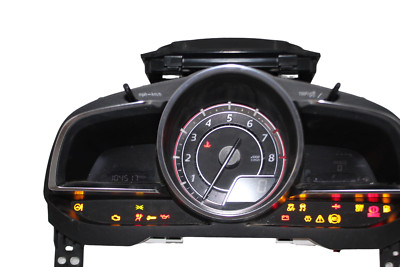 Speedometer Instrument Cluster 2014 Mazda 3 w/Heads up display Dash 104,517Miles