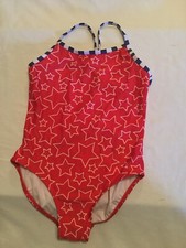 Op swimsuit Size 7 8 patriotic 1 piece stars stripes red white blue