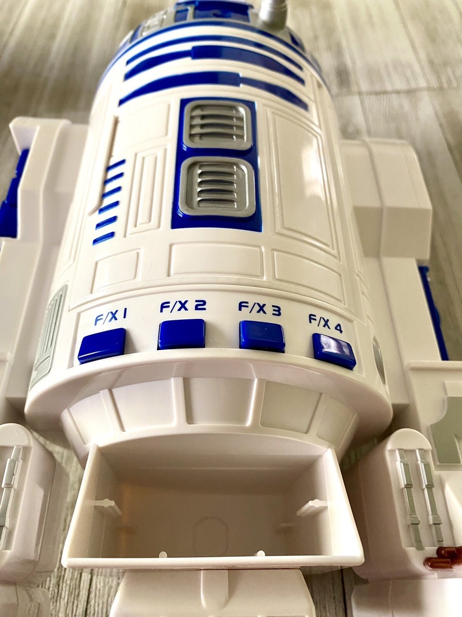 Star Wars R2-D2 Cassette Player Data Droid w/Box 1997 Cassette