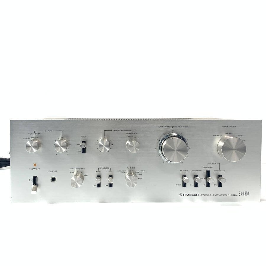 Pioneer SA-8800 ステレオアンプ Pioneer SA-8800 | Classic Receivers