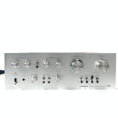 Pioneer SA-8800 pre-main amp Energization Confirmed SA8800 Silver Used - Afbeelding 1 van 5