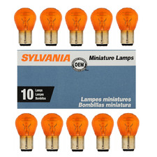 Sylvania 1157a Amber Bulb - Pack Of 10 Bulbs