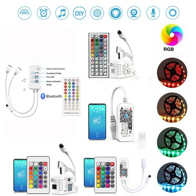 WIFI Bluetooth APP 24Key 44key IR Remote Control Fernbedienung für RGB LED Strip