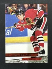 1993-94 Fleer Ultra Hockey Jeremy Roenick Blackhawks Base Card 186