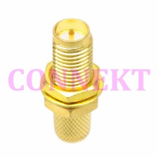 1pc RP-SMA female bulkhead crimp RF connector for RG-8X LMR240 RG8X plug center