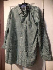 NWT Men Chaps Button Down Dress Shirt Size XXL