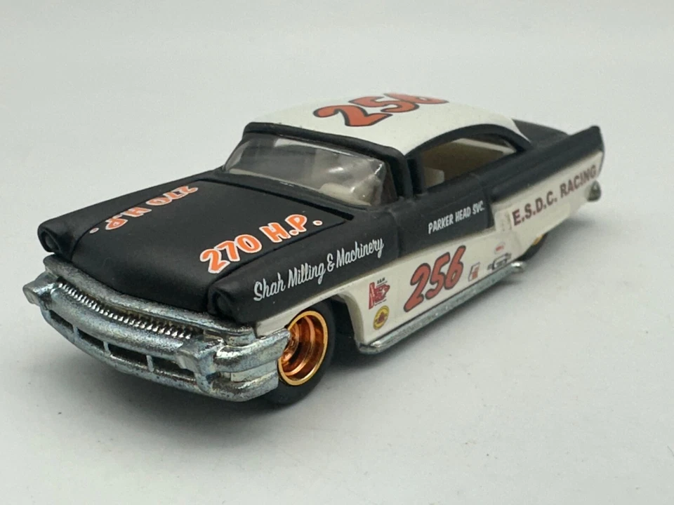 风火轮老式赛车 1956 年 Mercury '56 Merc,E.S.D.C.,1:64,上好批量 B — 第 2/4 张图片