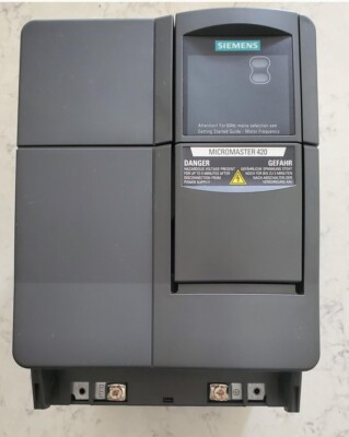 Siemens MICROMASTER 420 Variable Frequency Drive (VFD) - 6SE6420-2AD27-5CA1