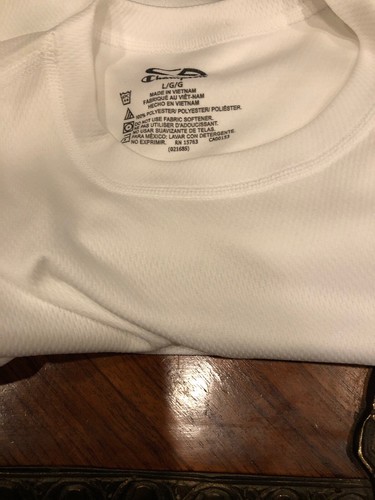 CHAMPION Boys White 2 Piece Under Set Size L/G/G - Picture 2 of 4