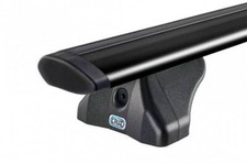 Dachträger Cruz Grundträger Schwarz ALU Für Mazda 3 Limousine BK 2003-2009