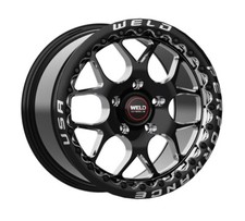 Weld Solana Beadlock 17x11 Hellcat Widebody Demon Et0 78.1mm Gloss Black Mil