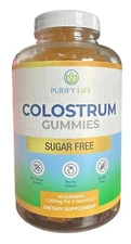 Grass-Fed Colostrum Gummies for Gut Health, Leaky Gut Repair Immune Support 90ct