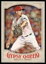 2016 Topps Gypsy Queen Chi Chi Gonzalez Texas Rangers #247 MLB Baseball