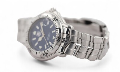 時計 TAG HEUER Professional WH1151-K1 Tag Heuer 6000 WH1151-K1 Stainless Steel & 18K Yellow Gold