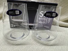 Riedel Wine Stemless Wings -2 Pcs Pinot Noir- Brand New in Original Box