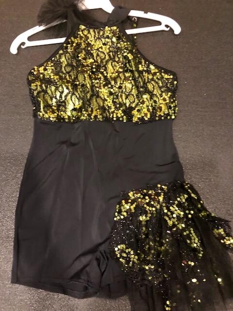 Dance Costume Weissman Large Child - image 4