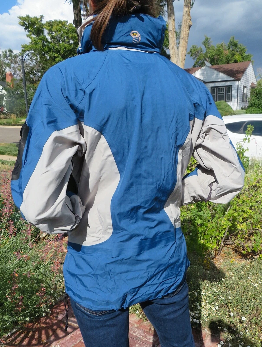 Mountain Hardwear Conduit Parka Jacket Shell Blue/Grey Men’s Small