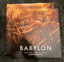 SIGNED Babylon Soundtrack Vinyl - AUTOGRAPHED by Justin Hurwitz (Plastic Open)