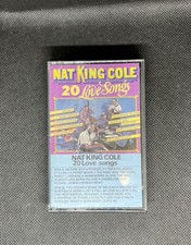 Nat King Cole "20 Love Songs" Cassette Tape