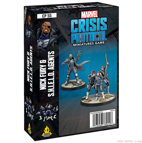 Marvel Crisis Protocol - Nick Fury & S.H.I.E.L.D. Pacchetto personaggi agenti