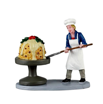 Lemax BIGGEST CHRISTMAS PUDDING! #42333  Christmas Village Figurine NEW