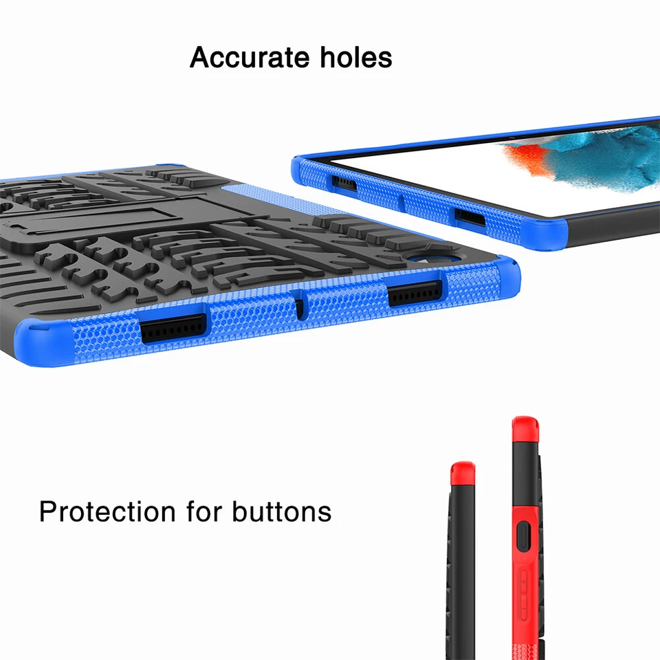 For Samsung Galaxy Tab A7/A8/S7+/S8+/S7/S8/S2/S6 Tablet Case Shockproof Cover - Image 4 of 4