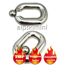 Newest Male Heavy Ball Stretcher Weight 304 Stainless Steel Man Enhancer Ring