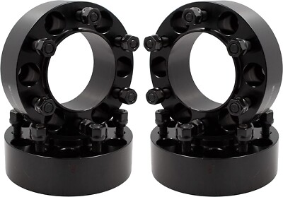 6x5.5 to 6x5.5 Hub Centric Wheel Spacers 2'' Inch For Chevy Silverado Sierra 1500