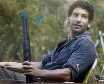 The Walking Dead Jon Bernthal Shane Autogramm 8x10 Foto - Beckett