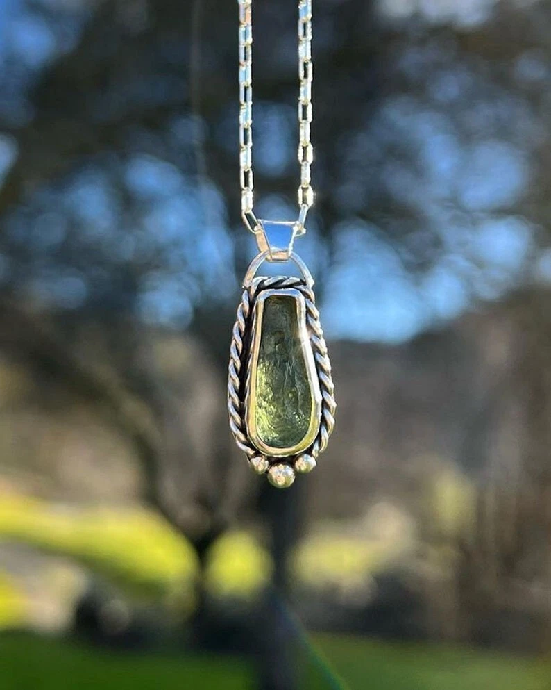 Moldavite pendants on sale