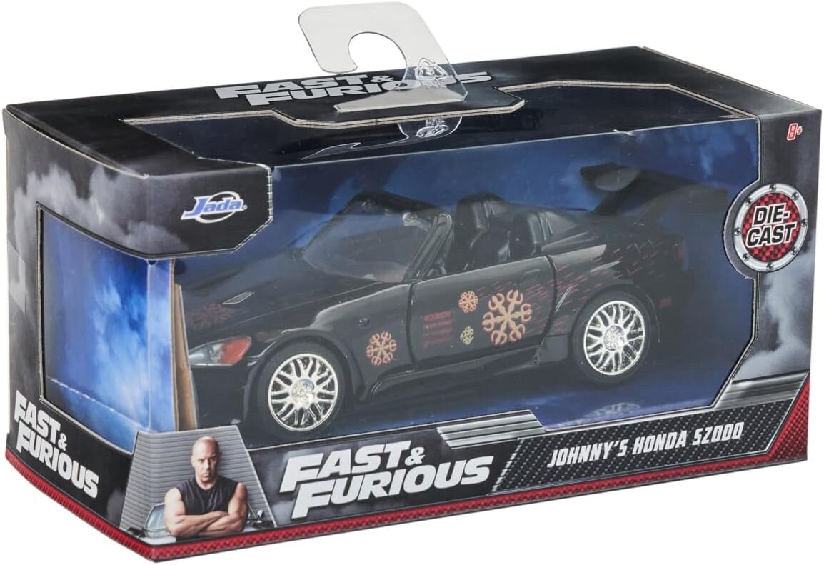Jada 1/32 - Fast & Furious - Johnny's S2000 Honda Black With