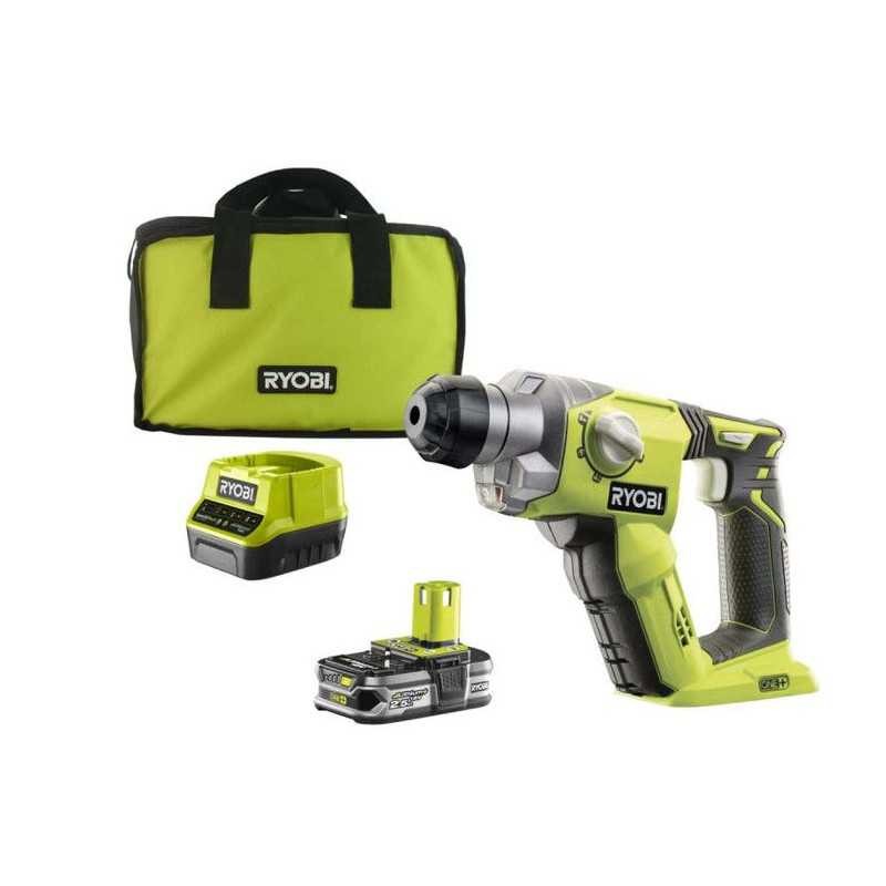 Perforateur SDS+ 18V Ryobi burineur 4 modes 1.3 Joules
