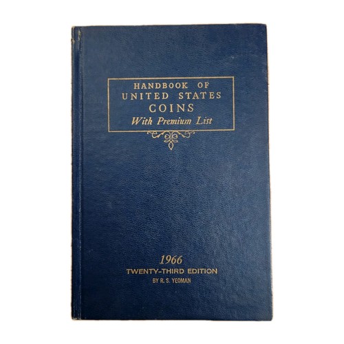 1966 Handbook of United States Coins 23rd Edition Blue Book Whitman RS Yeoman