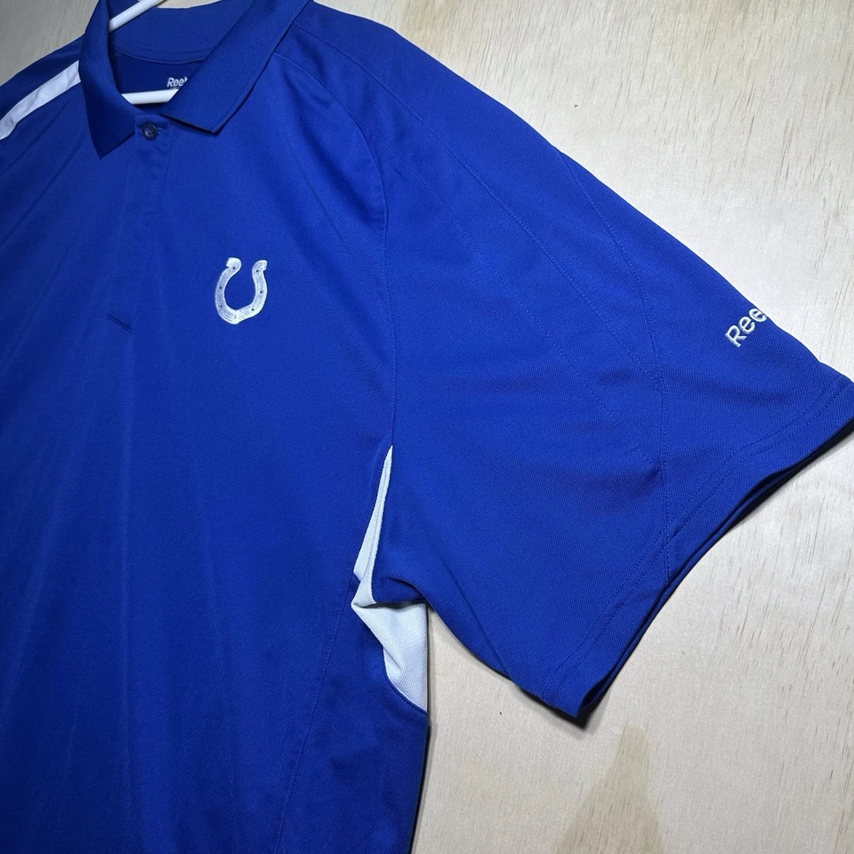 Polo de fútbol americano Reebok Indianapolis Colts AFC South 3XL NFL Foto 4 de 4