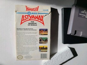 NES Astyanax The Warrior of Remlia With Original Box Authentic Nintendo 1990 USA