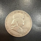 1950 Franklin Silver Half Dollar Philadelphia KM#195 Circulated