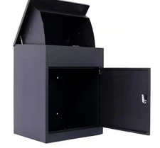 Package Delivery Boxes for Outside Lockable Parcel Drop Box Waterproof Mailbox