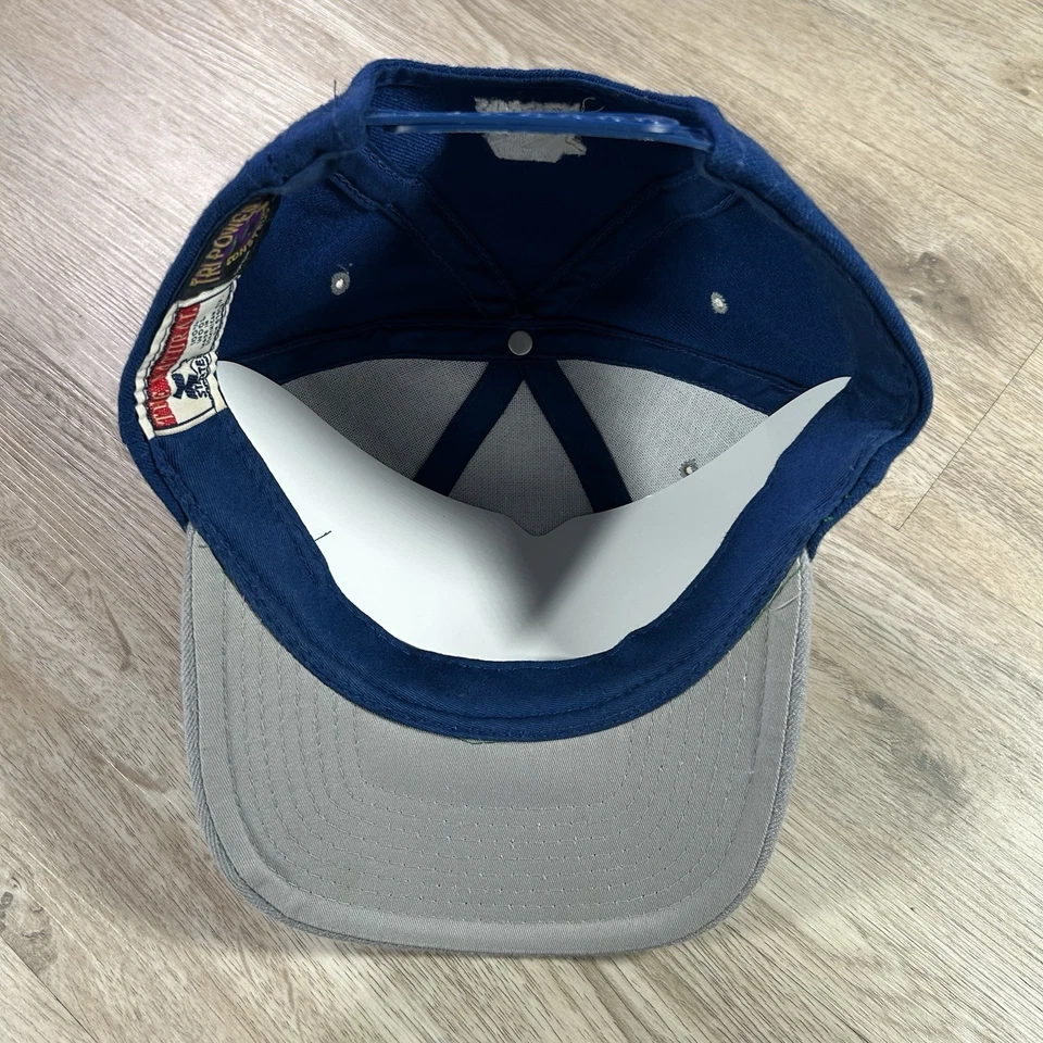 VTG Starter Duke Blue Devils Snapback Hat Tri Power 100% Wool Blue Cap - Image 3 of 4