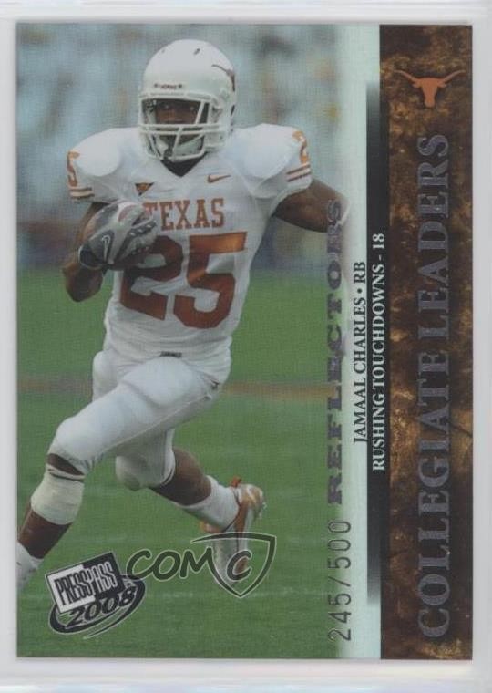 Jamaal Charles Press Pass #69 Reflectors