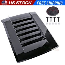 76181-ak900 Glossy Black Hood Scoop And Hood Scoop For Tacoma 2024-2025black