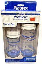 Playtex Premiere Reusable Bottle System Starter Set baby 6oz VTG Vintage 1999