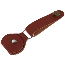  Guitar Neck Pick Bag Storage Case Holder Button Adapter Adjustable Strap