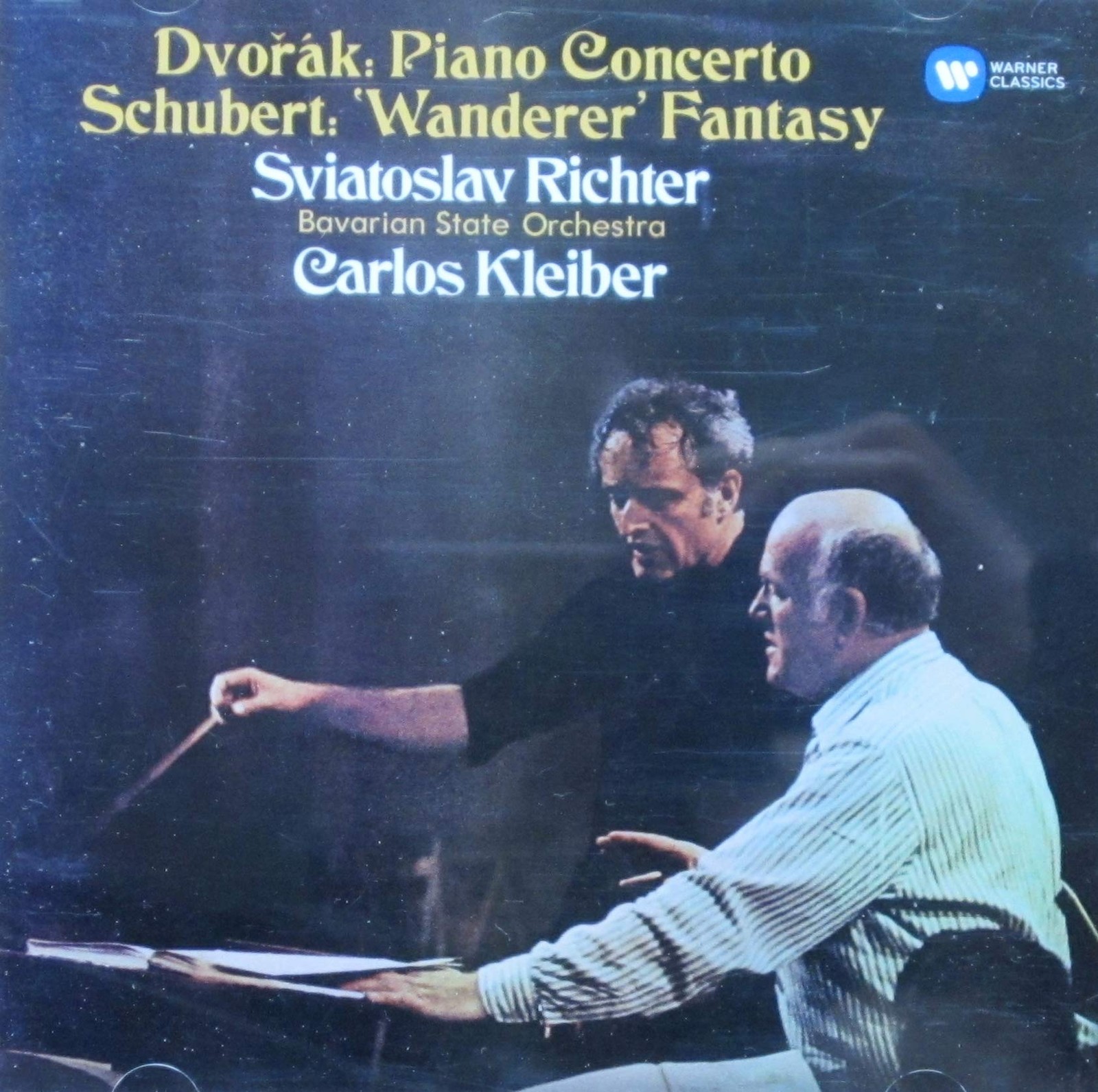 0724356689527 Sviatoslav Richter Dvorak: Piano Concerto / Schubert: Wanderer CD