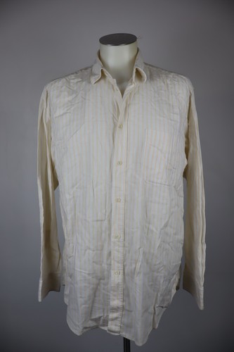 Cerruti 1881, CERRUTI 1881 MENS COTTON SHIRT SIZE 43 17 CASUAL VINTAGE MAN SHIRT LONG SLEEVE