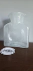 Blenko Double Spout GLow In The Dark Water Pitcher Hand Blown Glass