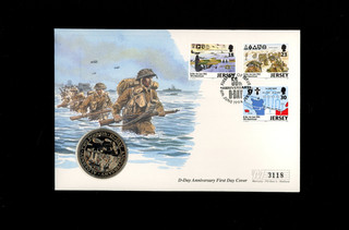 1994 50th Anniversary D Day Coin Cover