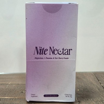 Nite Nectar Magnesium Glycinate Powder Sleep Promoting, 12 sticks